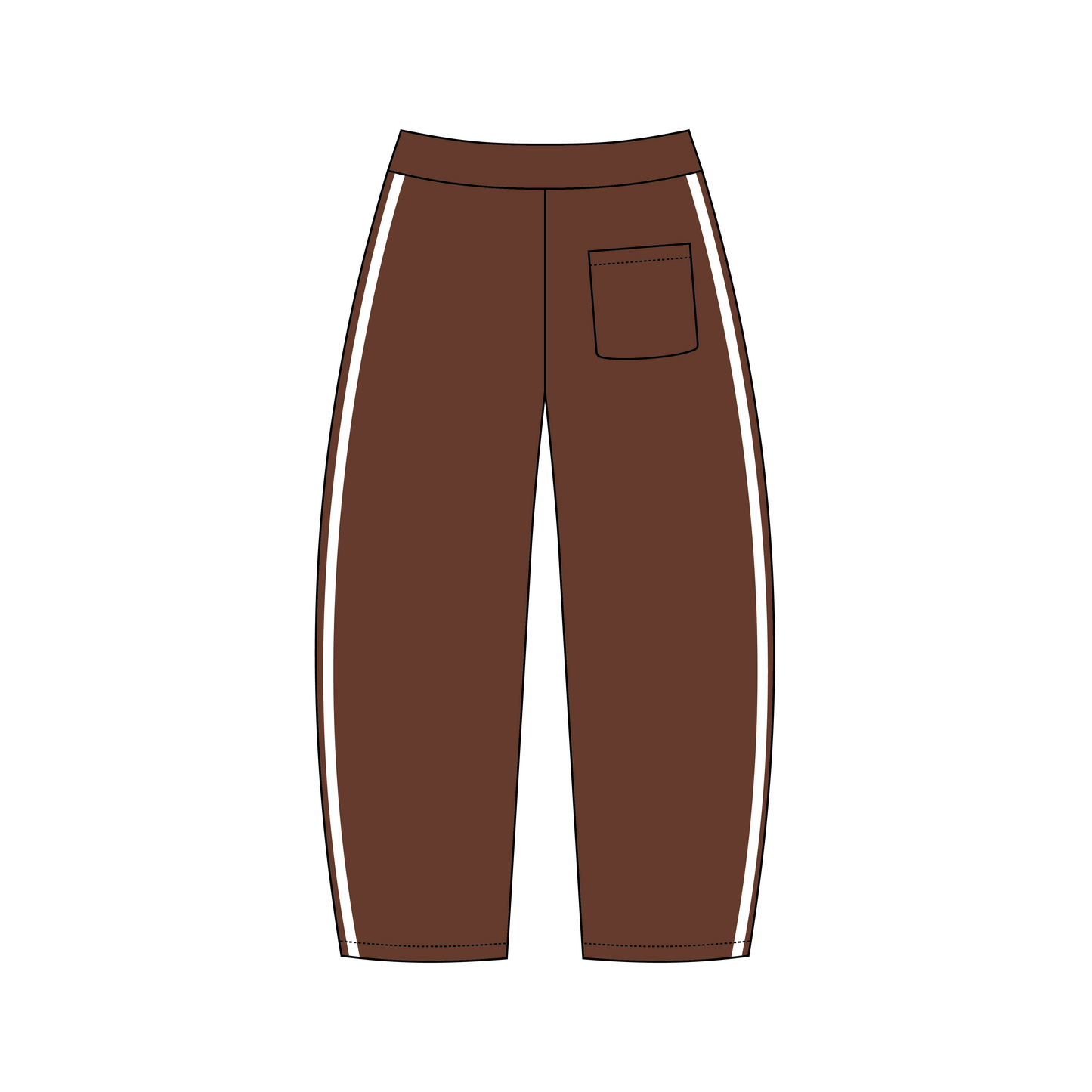 Iowa State University x Alpha Delta Pi 'General fall merch drop' Riley Wide Sweatpants