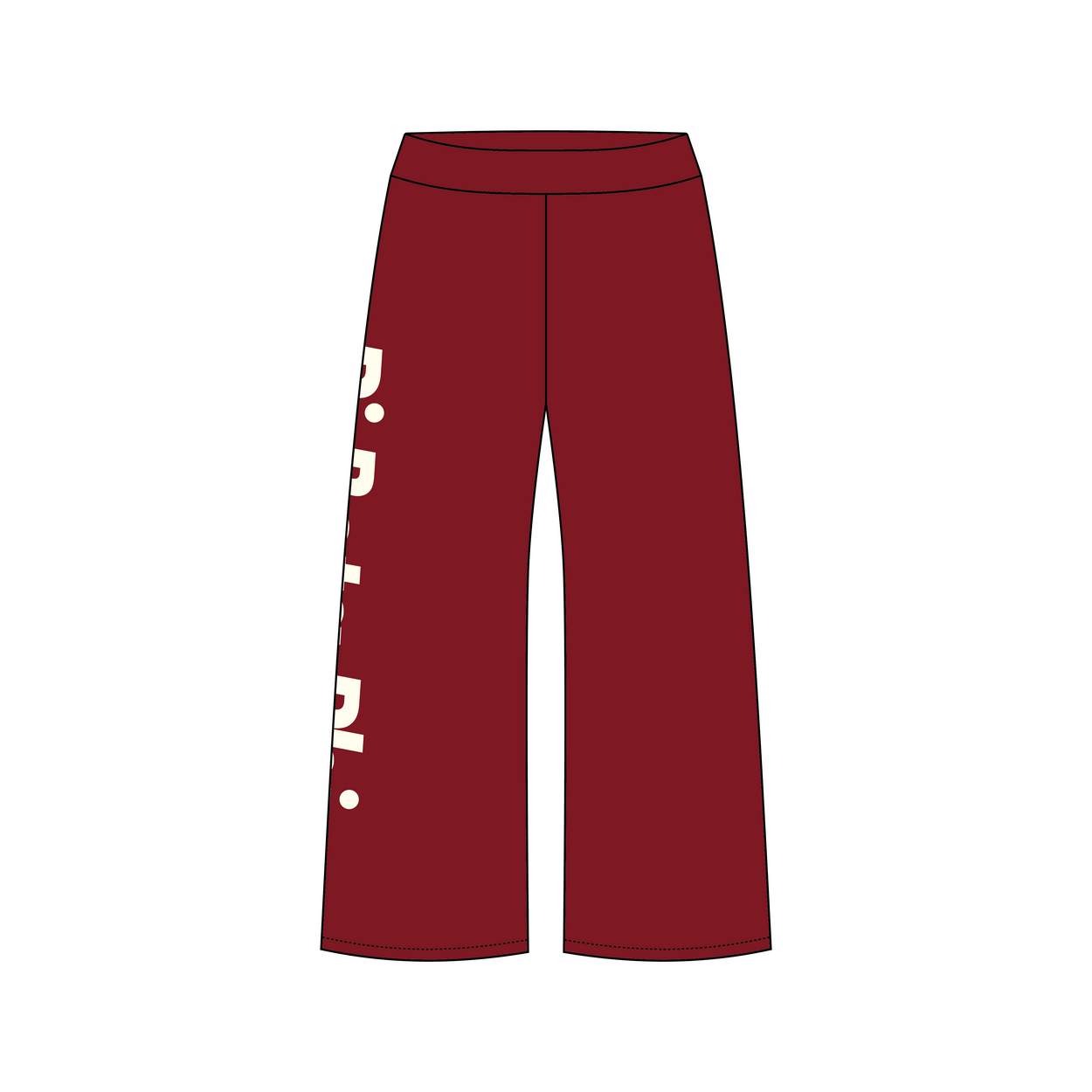Chapman University x Pi Beta Phi 'Fall PR Pack' Jagger Wide-Leg Sweatpants
