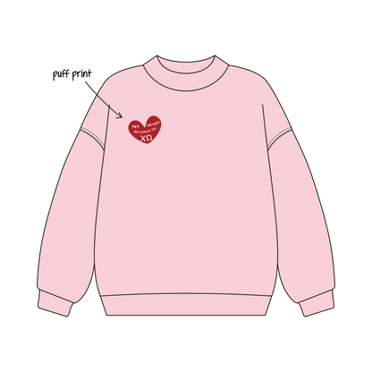 University of Virginia x Chi Omega 'Chi Omega Fall Merch 2026' Signature Mockneck