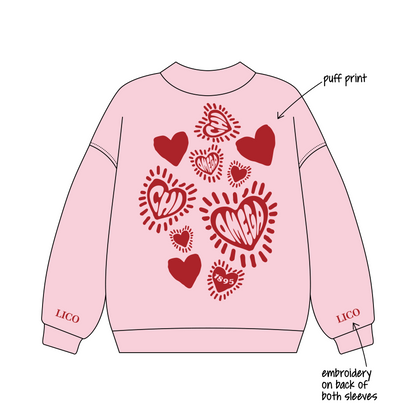 University of Virginia x Chi Omega 'Chi Omega Fall Merch 2026' Signature Mockneck