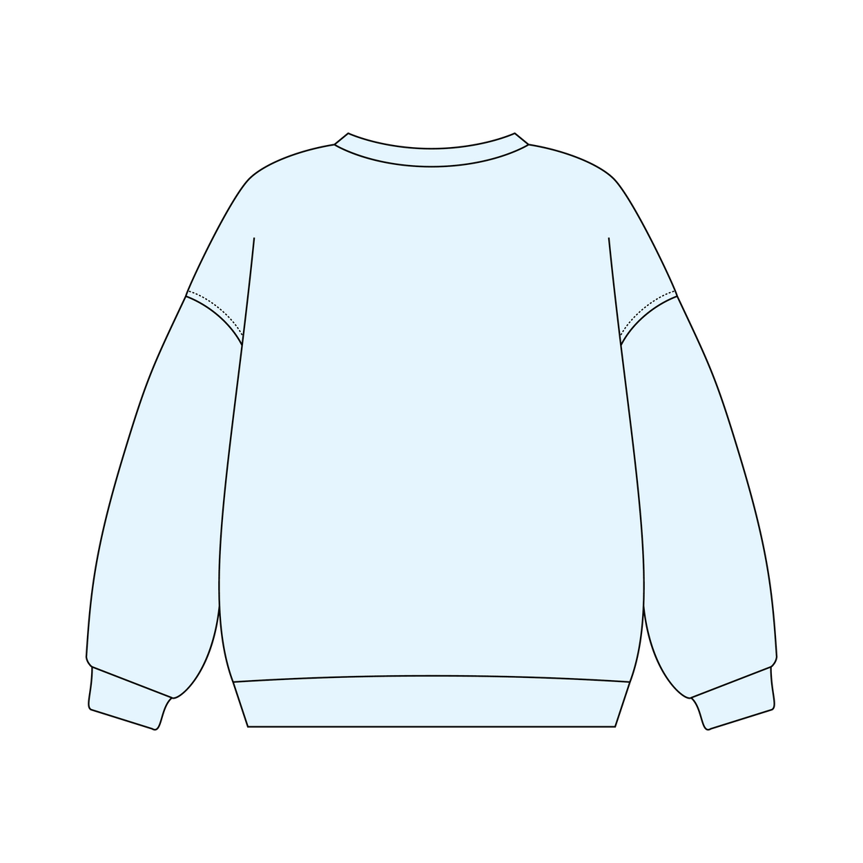 University of North Carolina at Wilmington x Chi Omega 'New girl merch' Signature Crewneck