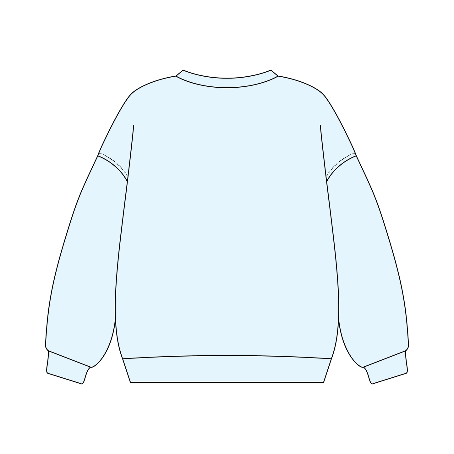 University of North Carolina at Wilmington x Chi Omega 'New girl merch' Signature Crewneck