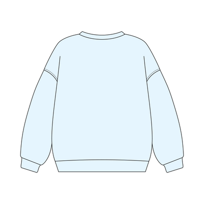 University of North Carolina at Wilmington x Chi Omega 'New girl merch' Signature Crewneck