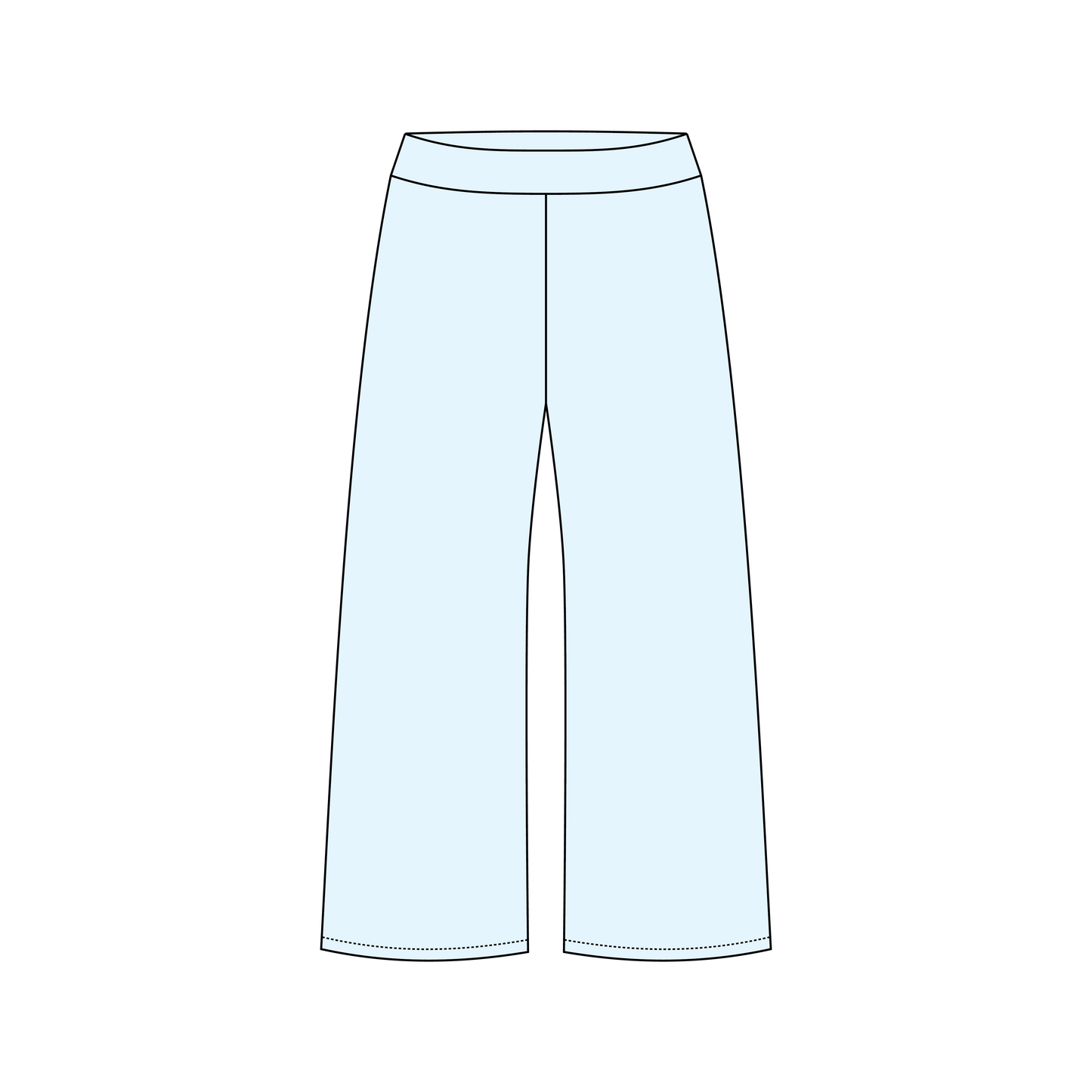 University of North Carolina at Wilmington x Chi Omega 'New girl merch' Jagger Wide-Leg Sweatpants