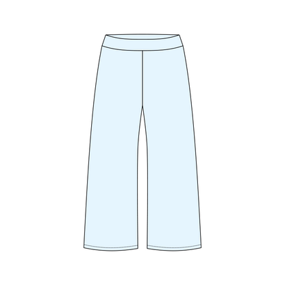 University of North Carolina at Wilmington x Chi Omega 'New girl merch' Jagger Wide-Leg Sweatpants