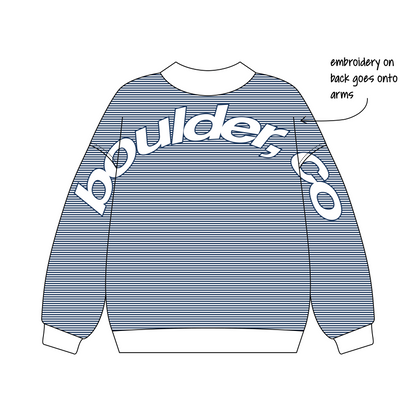 University of Colorado Boulder x Kappa Kappa Gamma 'Bid Day' Signature Mockneck