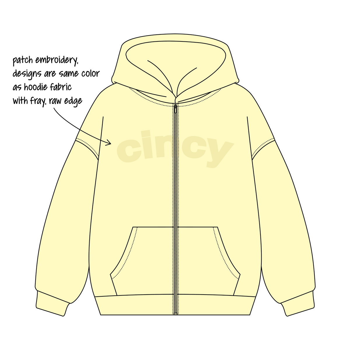 University of Cincinnati x Delta Delta Delta 'Fall merch !' Signature Zip-Up Hoodie