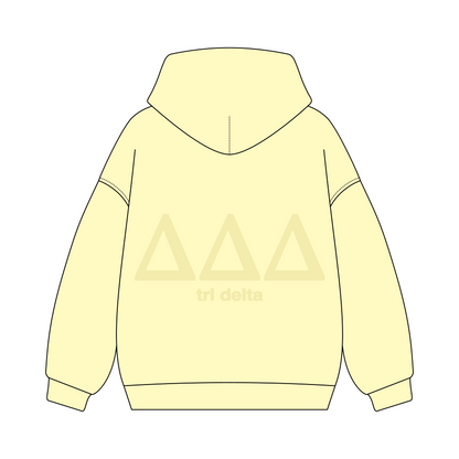 University of Cincinnati x Delta Delta Delta 'Fall merch !' Signature Zip-Up Hoodie