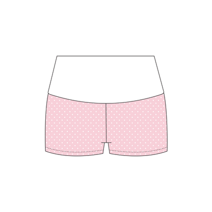 Penn State University x Alpha Xi Delta 'Fall merch' Haven Foldover Shorts