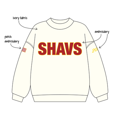 Sacred Heart Academy x Varsity Swim Team 'Fall 2026 Season' Signature Mockneck