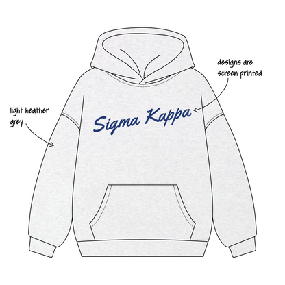 University of Arizona x Sigma Kappa 'Sigma Del Sol 2026' Signature Hoodie