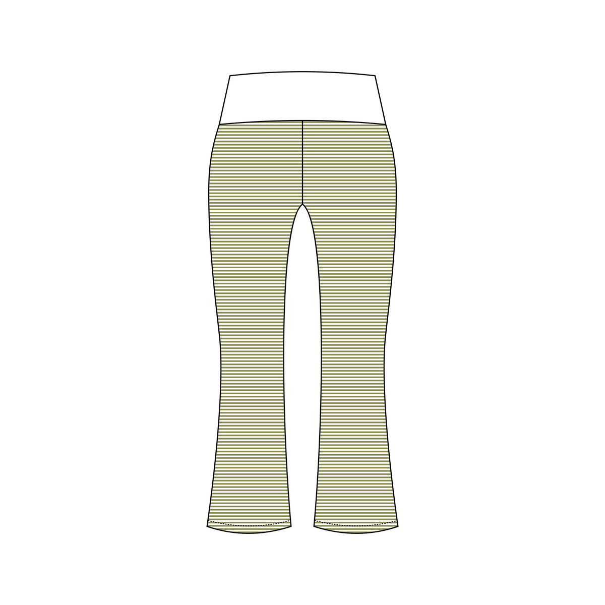 Chai Society Becca Foldover Yoga Pants