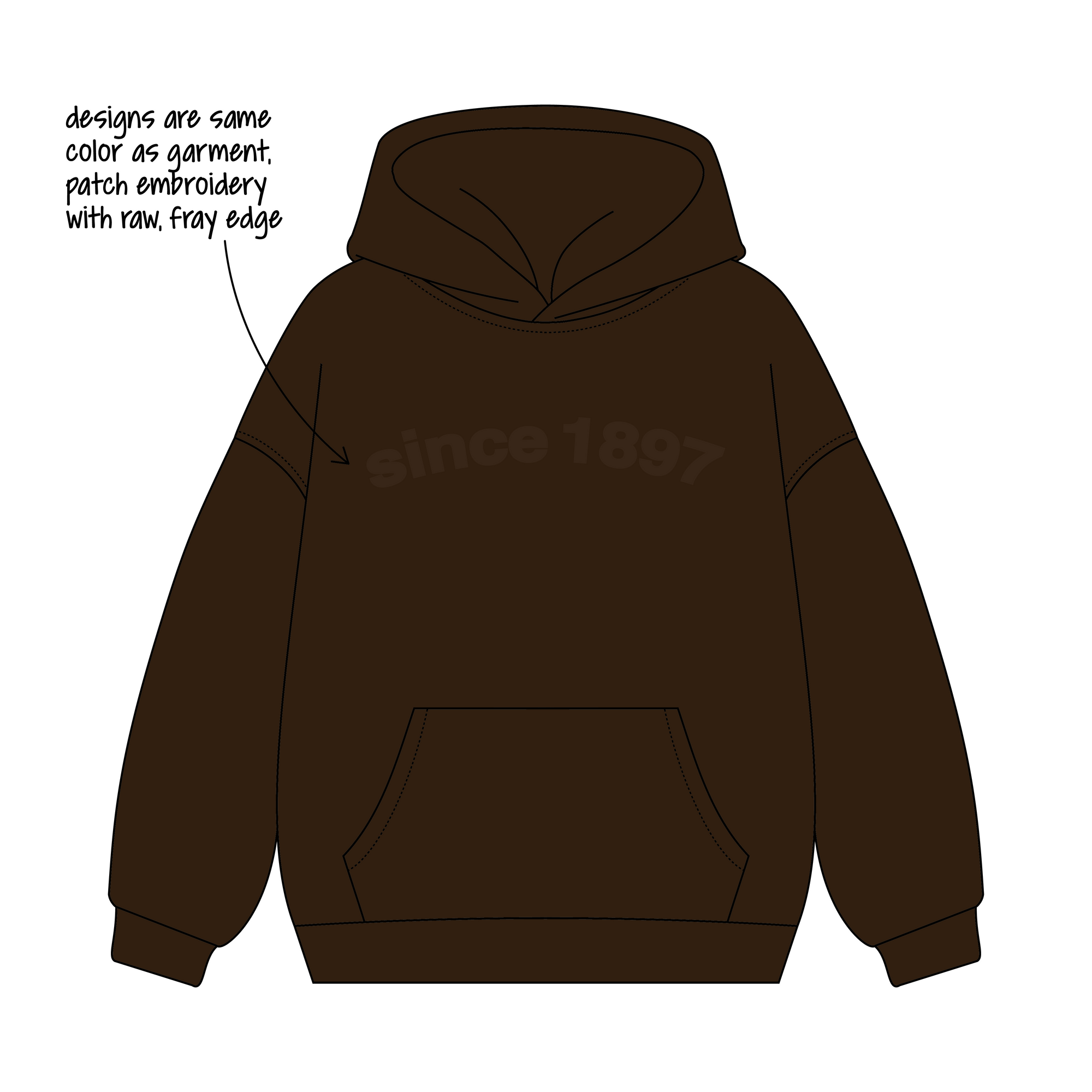 University of New Hampshire x Kappa Delta 'N/A' Signature Hoodie