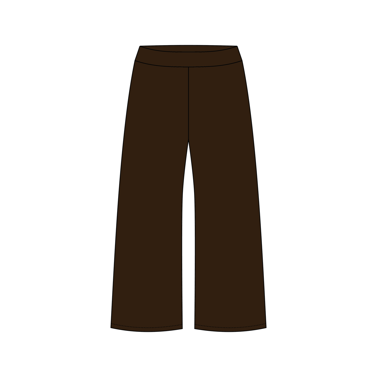 University of New Hampshire x Kappa Delta 'N/A' Jagger Wide-Leg Sweatpants