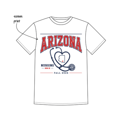University of Arizona 'Nursing Merch' Leo T-Shirt