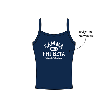 University of Colorado Boulder x Gamma Phi Beta 'Family Weekend' Evie Tank Top