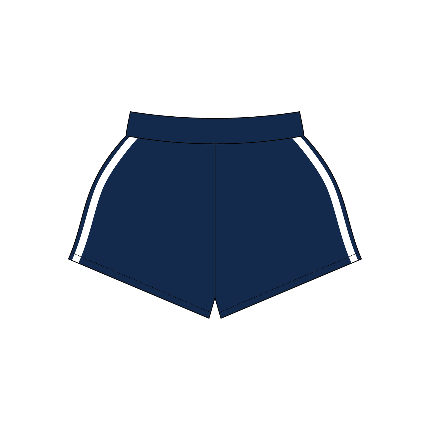 University of Colorado Boulder x Gamma Phi Beta 'Family Weekend' Ferbie Sweatshorts