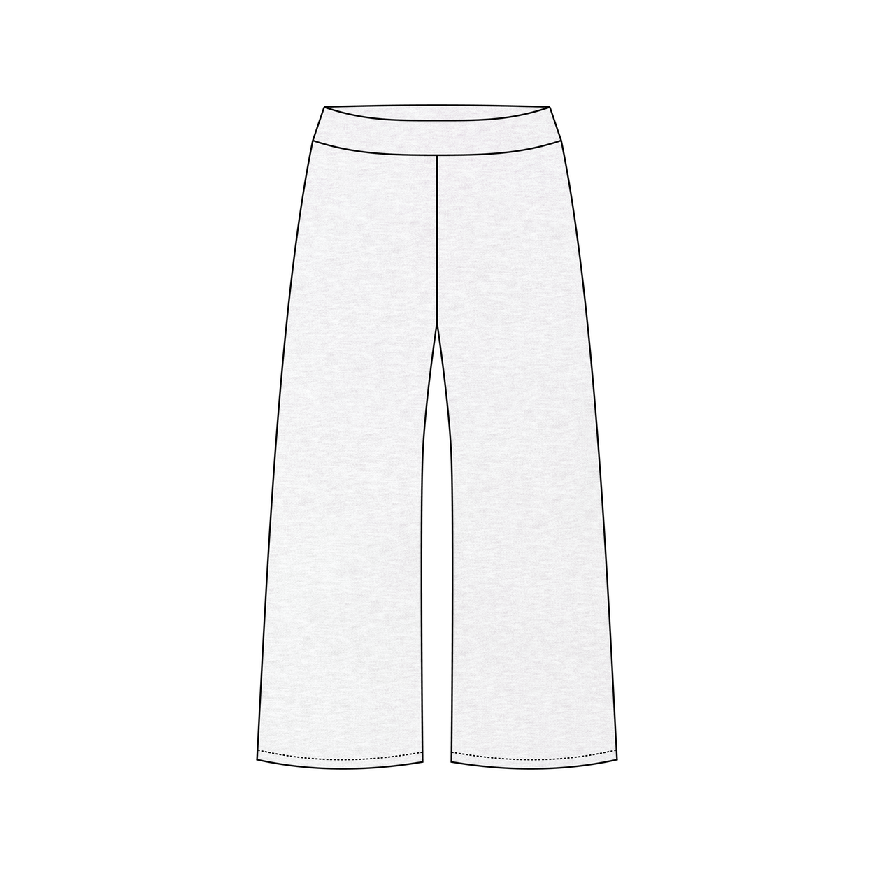 Iowa State University x Alpha Phi 'fall merch' Jagger Wide-Leg Sweatpants