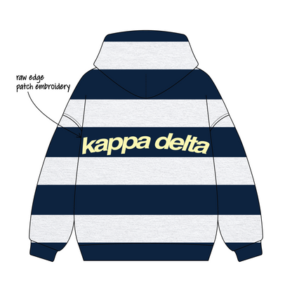 University of Kansas x Kappa Delta 'PR' Signature Zip-Up Hoodie