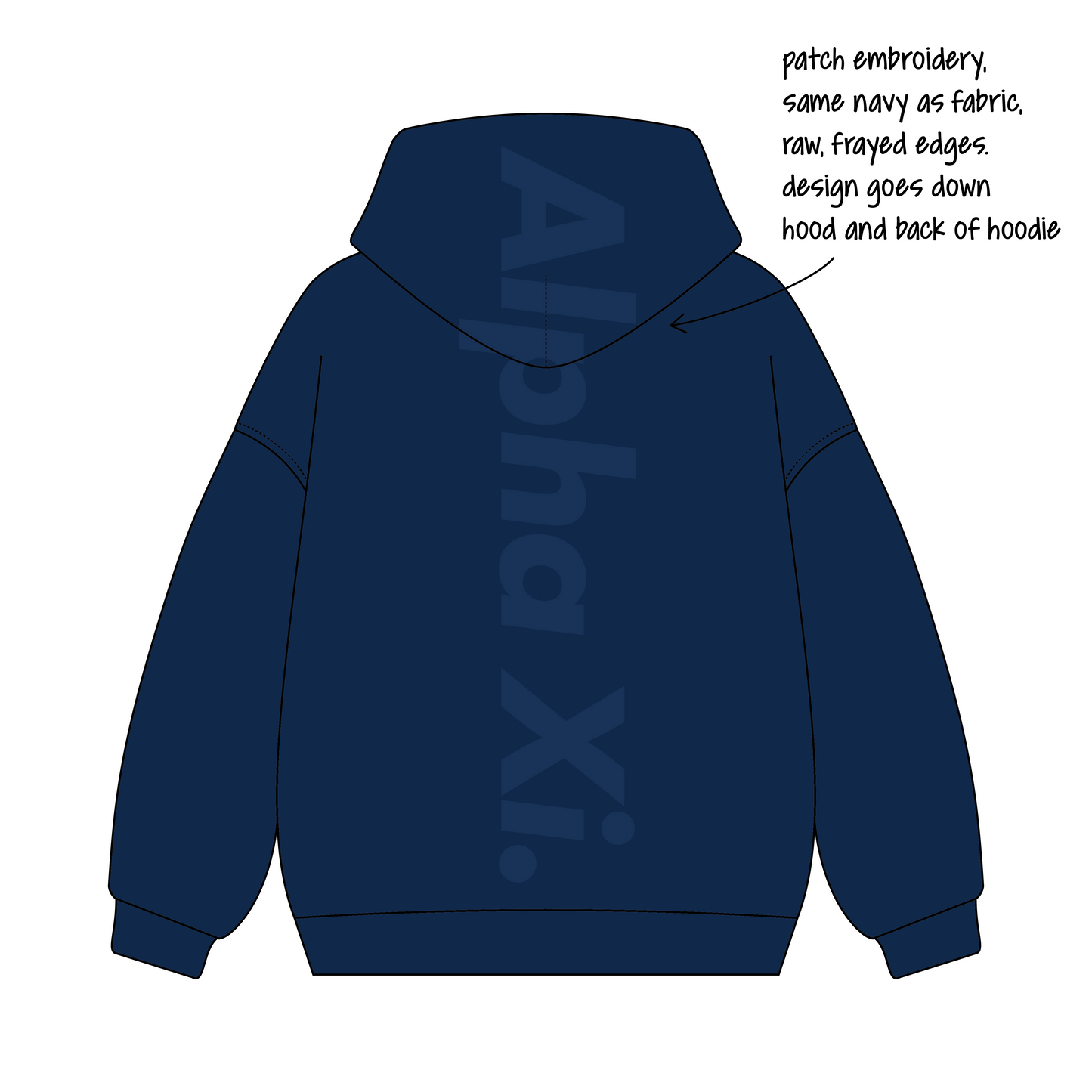 Penn State University x Alpha Xi Delta 'Fall merch' Signature Zip-Up Hoodie