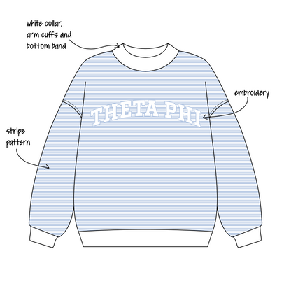 University of Cincinnati x Theta Phi Alpha 'General' Signature Mockneck