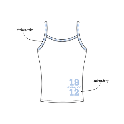University of Cincinnati x Theta Phi Alpha 'General' Evie Tank Top
