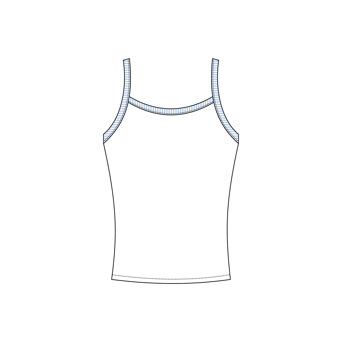 University of Cincinnati x Theta Phi Alpha 'General' Evie Tank Top