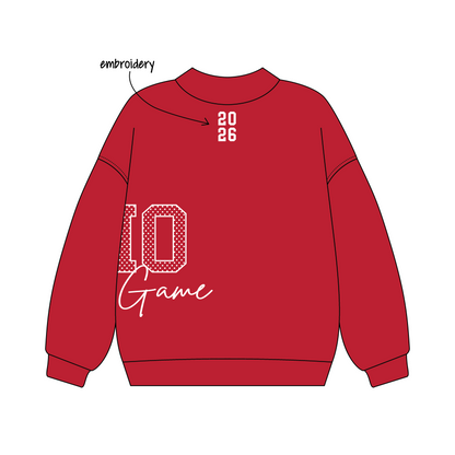 Ohio State University x Delta Delta Delta 'Fall Sweatset' Signature Mockneck