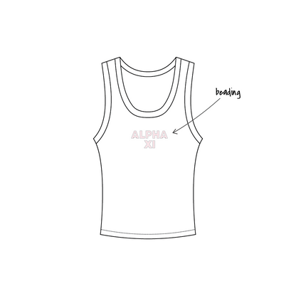 University of Maryland x Alpha Xi Delta 'Spring Recruitment' Nova Tank Top