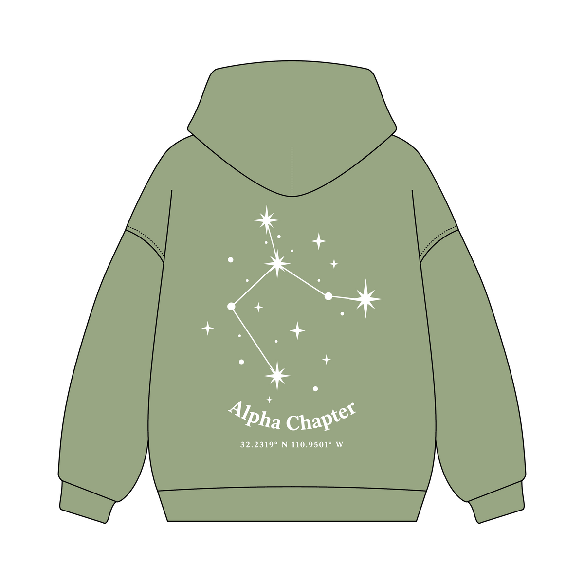 University of Arizona x Upsilon Theta Sigma 'Semester Hoodie' Signature Hoodie