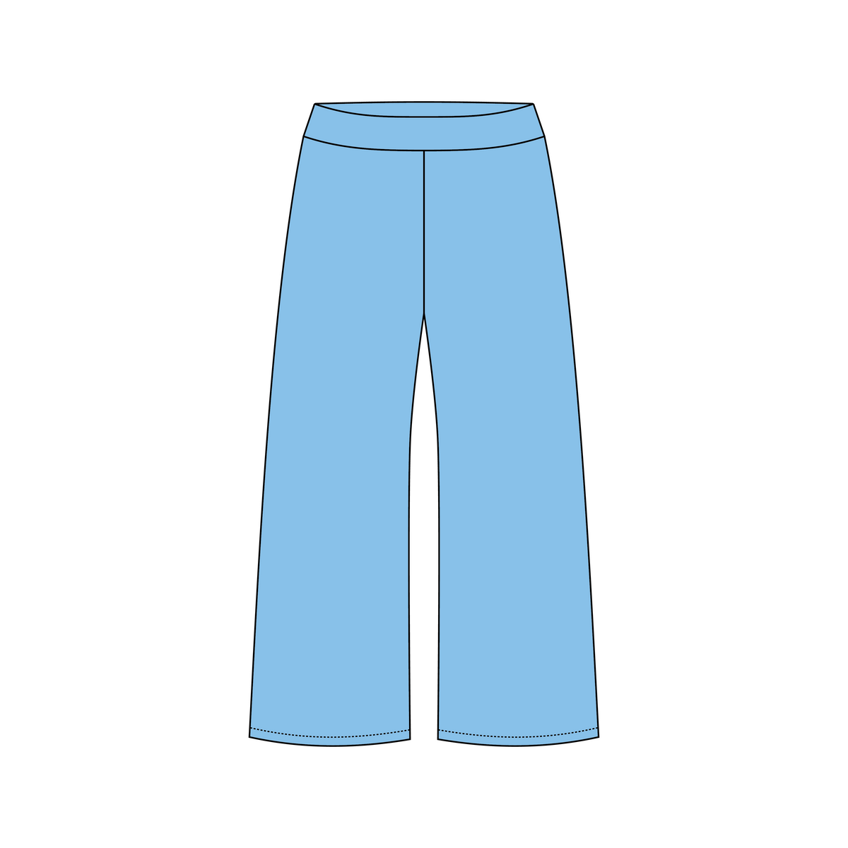 University of North Carolina Wilmington x Phi Mu 'Fall Set' Jagger Wide-Leg Sweatpants