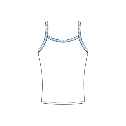 University of North Carolina Wilmington x Phi Mu 'Fall Set' Evie Tank Top