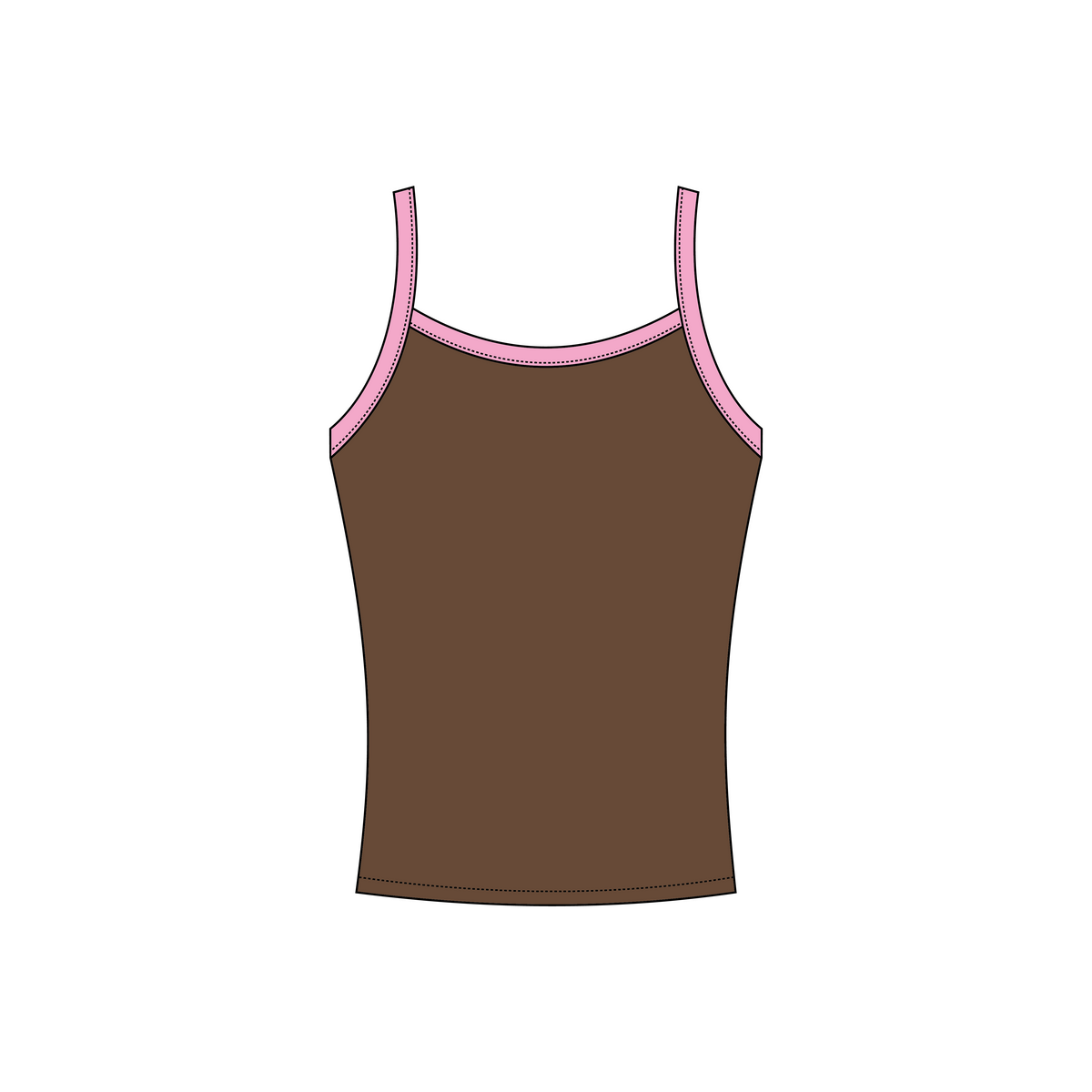George Mason University x Gamma Phi Beta 'Fall Merch' Evie Tank Top