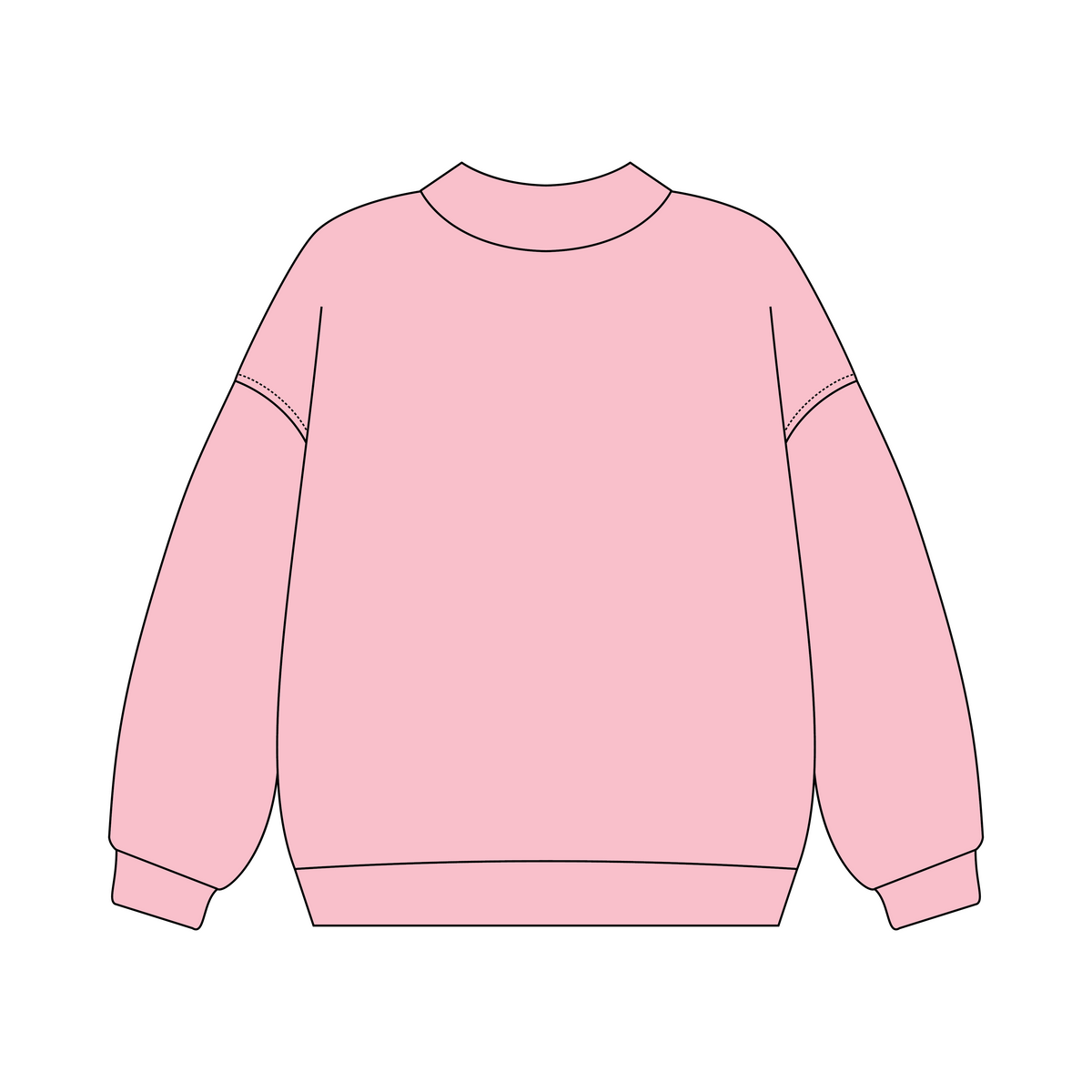University of Wisconsin-Madison x Zeta Tau Alpha 'Think Pink Week' Signature Mockneck