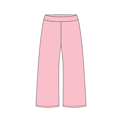University of Wisconsin-Madison x Zeta Tau Alpha 'Think Pink Week' Jagger Wide-Leg Sweatpants