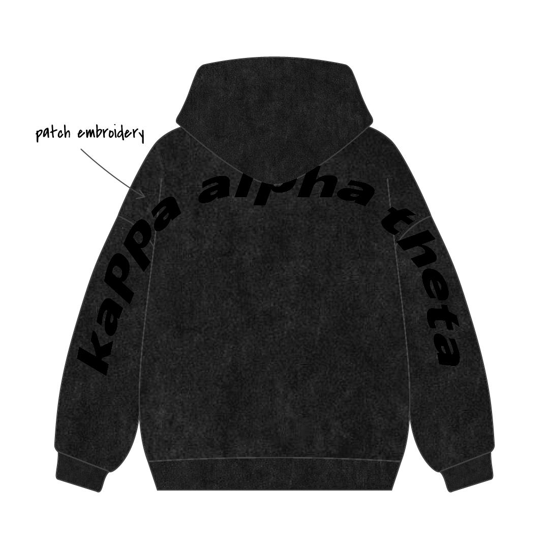 University of Nevada, Reno x Kappa Alpha Theta 'Winter merch drop' Signature Hoodie