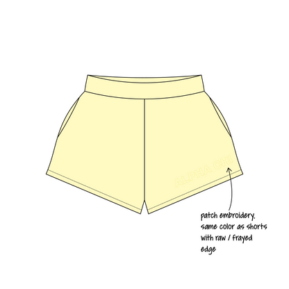 Baylor University x Alpha Chi Omega 'Pr' Ferbie Sweatshorts