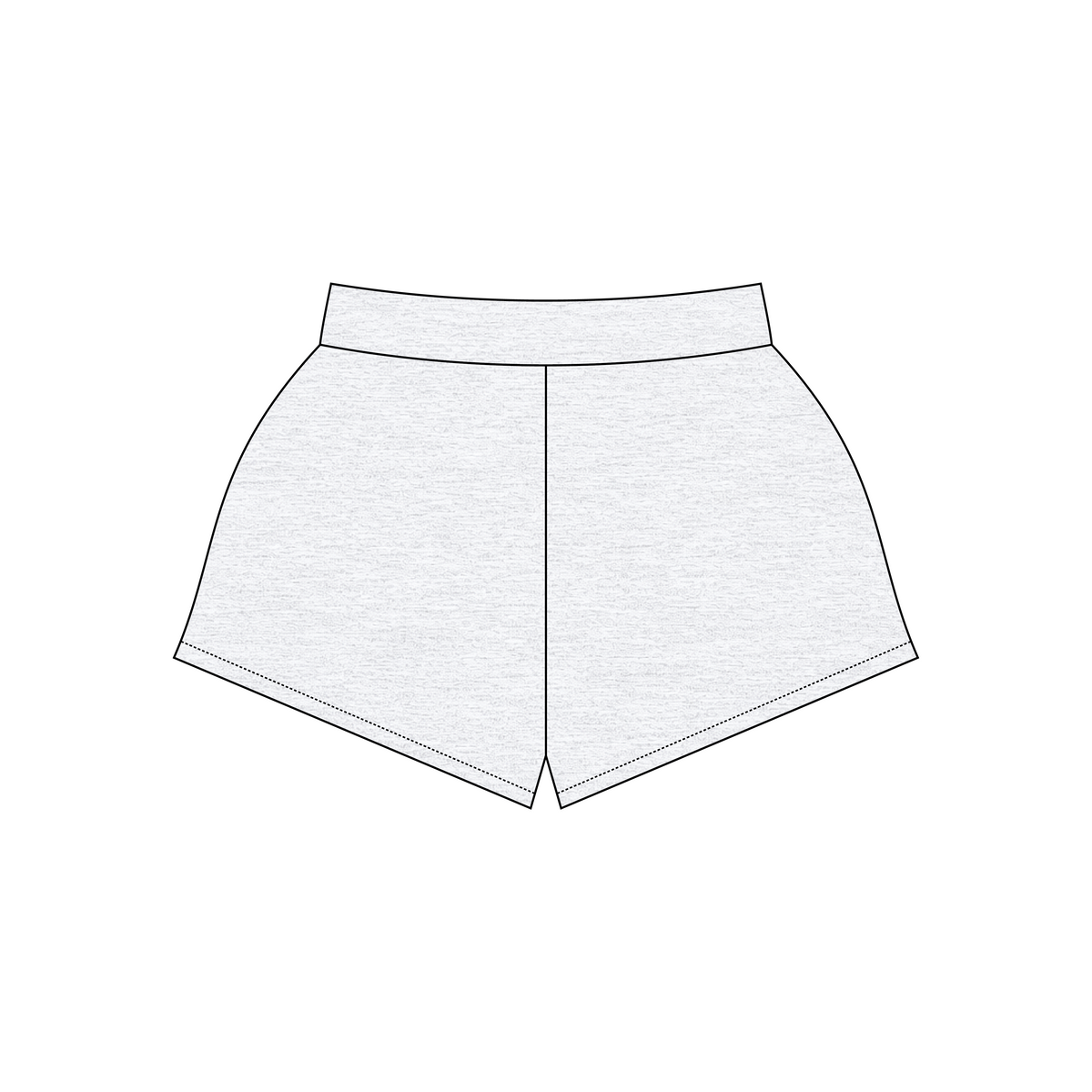 Mississippi State University x Delta Gamma 'Mockneck' Ferbie Sweatshorts