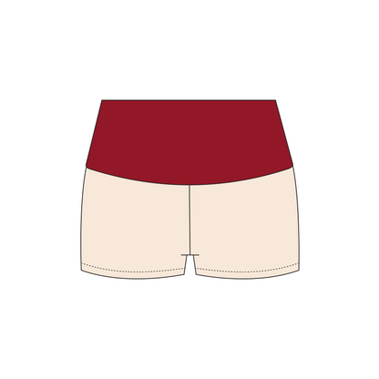 California Polytechnic State University, San Luis Obispo x Chi Omega 'Fall Merch 2026' Haven Foldover Shorts