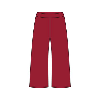 California Polytechnic State University, San Luis Obispo x Chi Omega 'Fall Merch 2026' Jagger Wide-Leg Sweatpants
