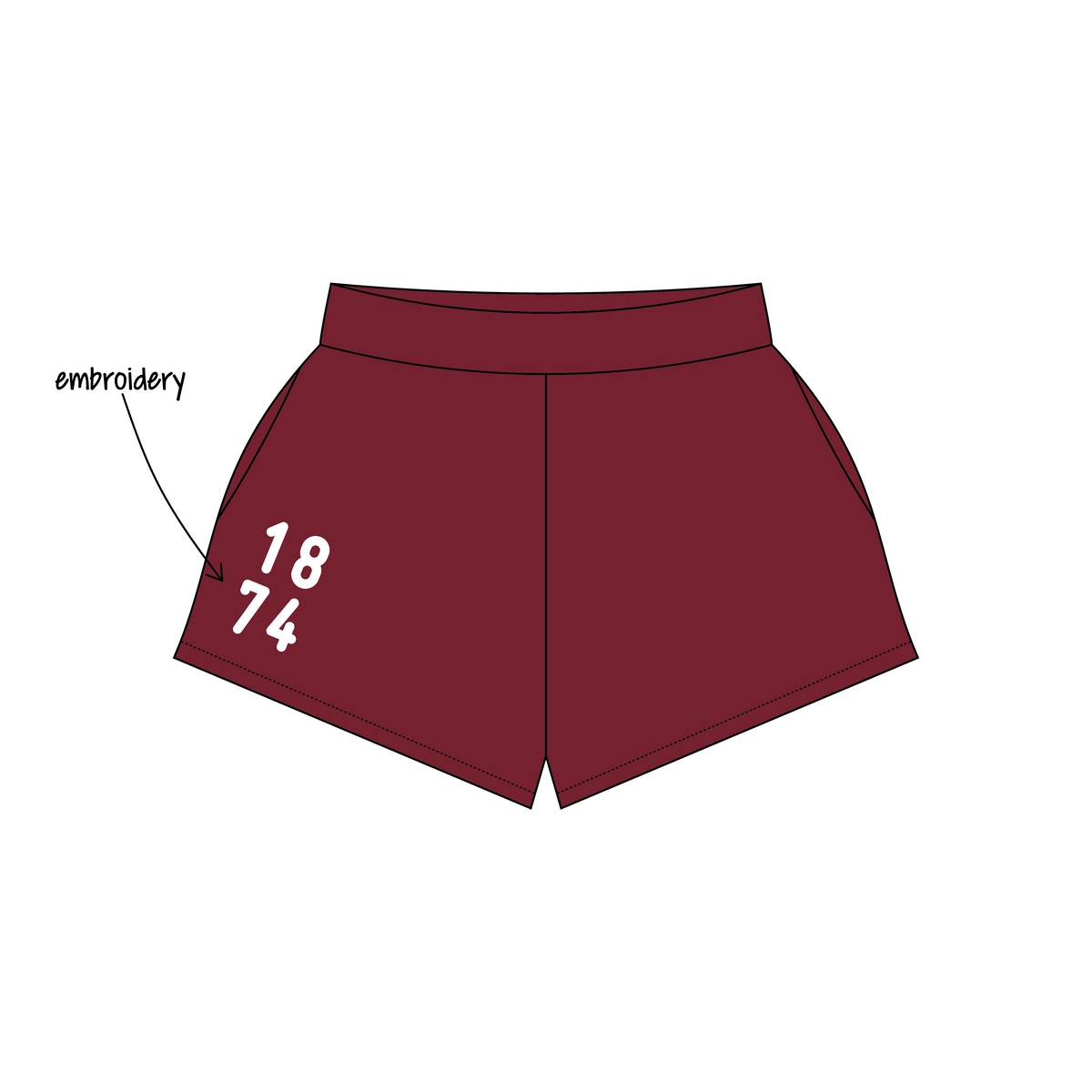 Clemson University x Sigma Kappa 'Fall PR Drop' Ferbie Sweatshorts