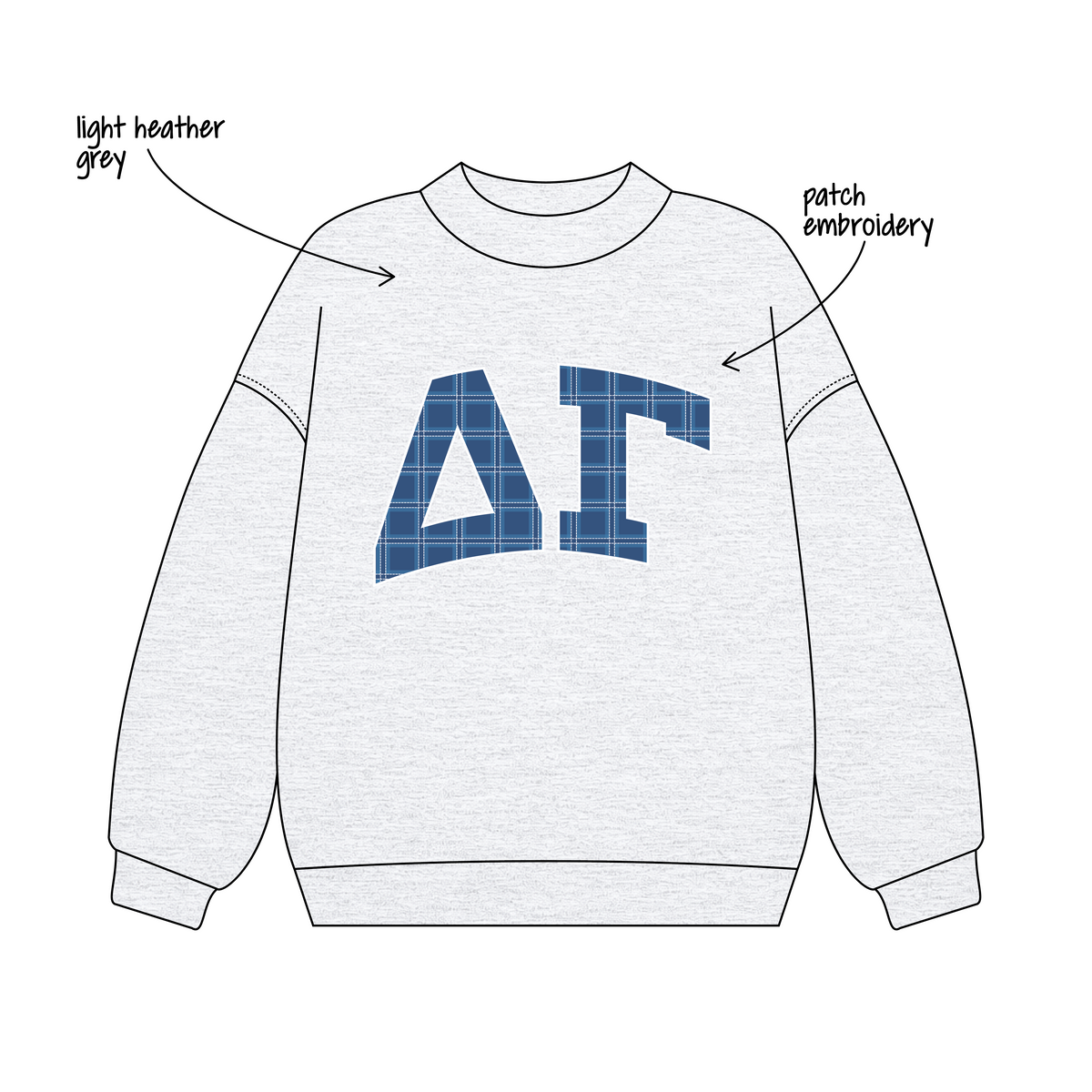 Mississippi State University x Delta Gamma 'Mockneck' Signature Mockneck