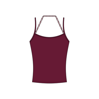 California State University, San Marcos x Gamma Phi Beta 'Annual Chapter Merch' Sara Double Layer Tank Top