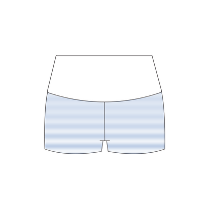 University of Illinois at Urbana-Champaign x Sigma Delta Tau 'Work week' Haven Foldover Shorts
