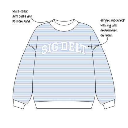 University of Illinois at Urbana-Champaign x Sigma Delta Tau 'Work week' Signature Mockneck