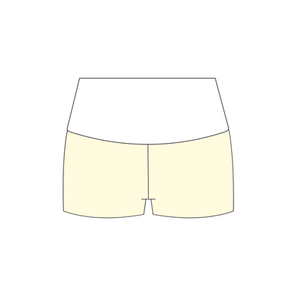 University of Illinois at Urbana-Champaign x Sigma Delta Tau 'Work week' Haven Foldover Shorts