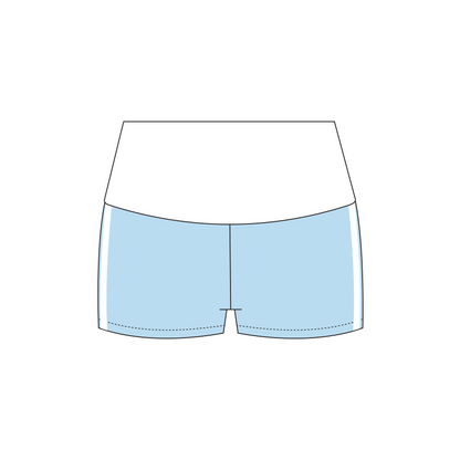 Florida Gulf Coast University x Alpha Chi Omega 'Fall Semi Formal to Disney' Haven Foldover Shorts
