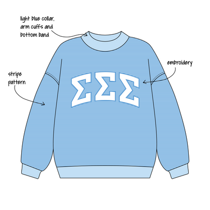 Bryant University x Tri Sigma 'Fall Merchandise' Signature Mockneck
