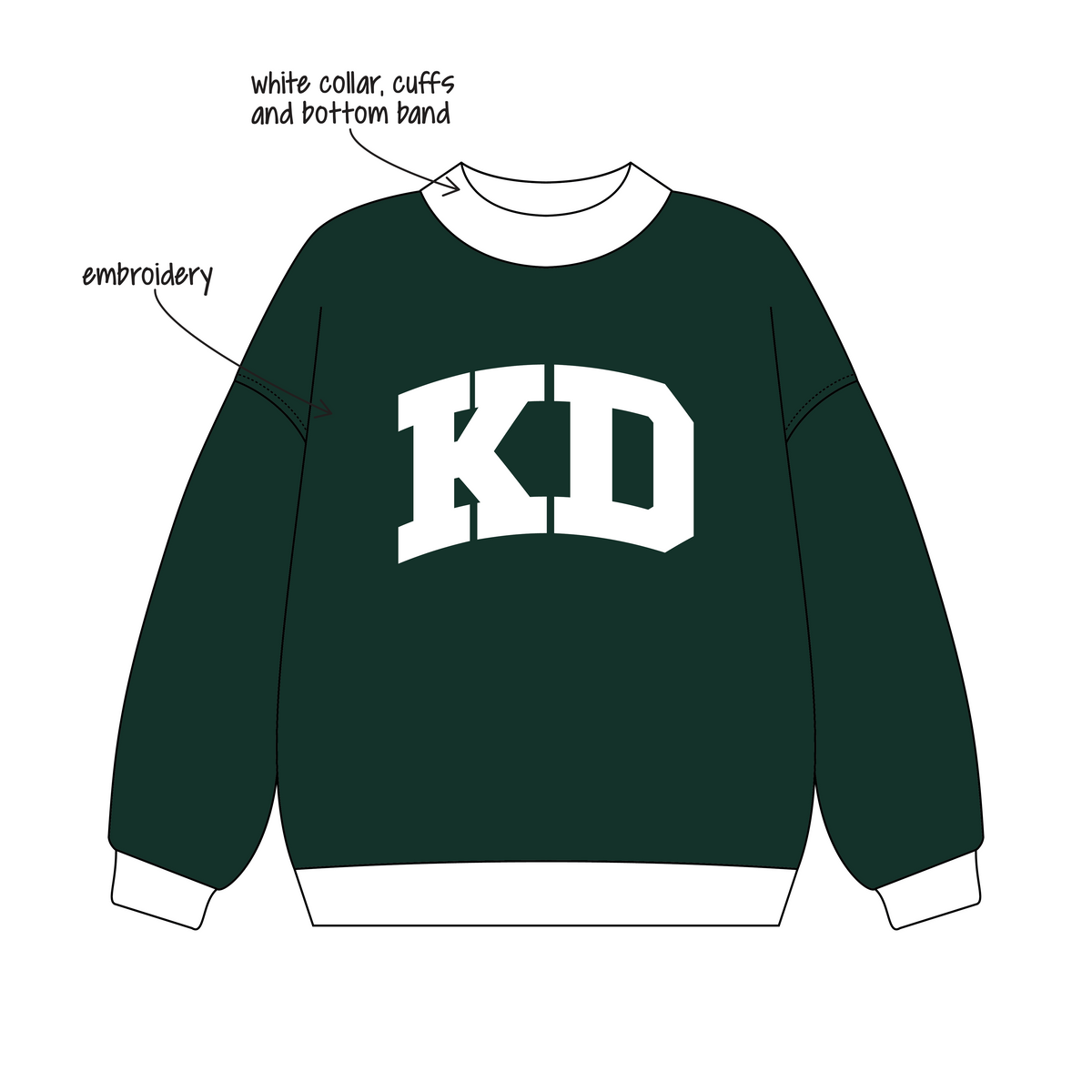 Quinnipiac University x Kappa Delta 'Fall 2026 Order' Signature Mockneck
