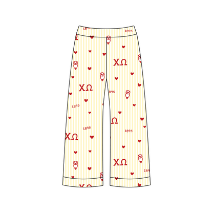 University of Arizona x Chi Omega 'Live in PJs' Signature Pajama Pants